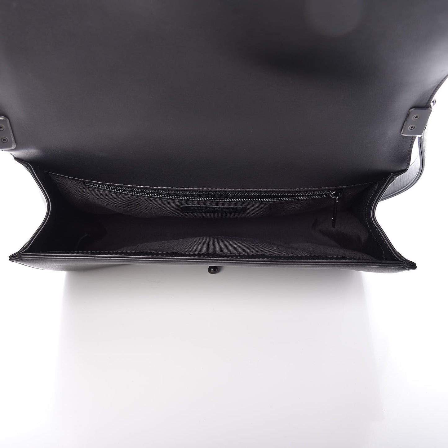 Calfskin Quilted New Medium Boy Flap So Black