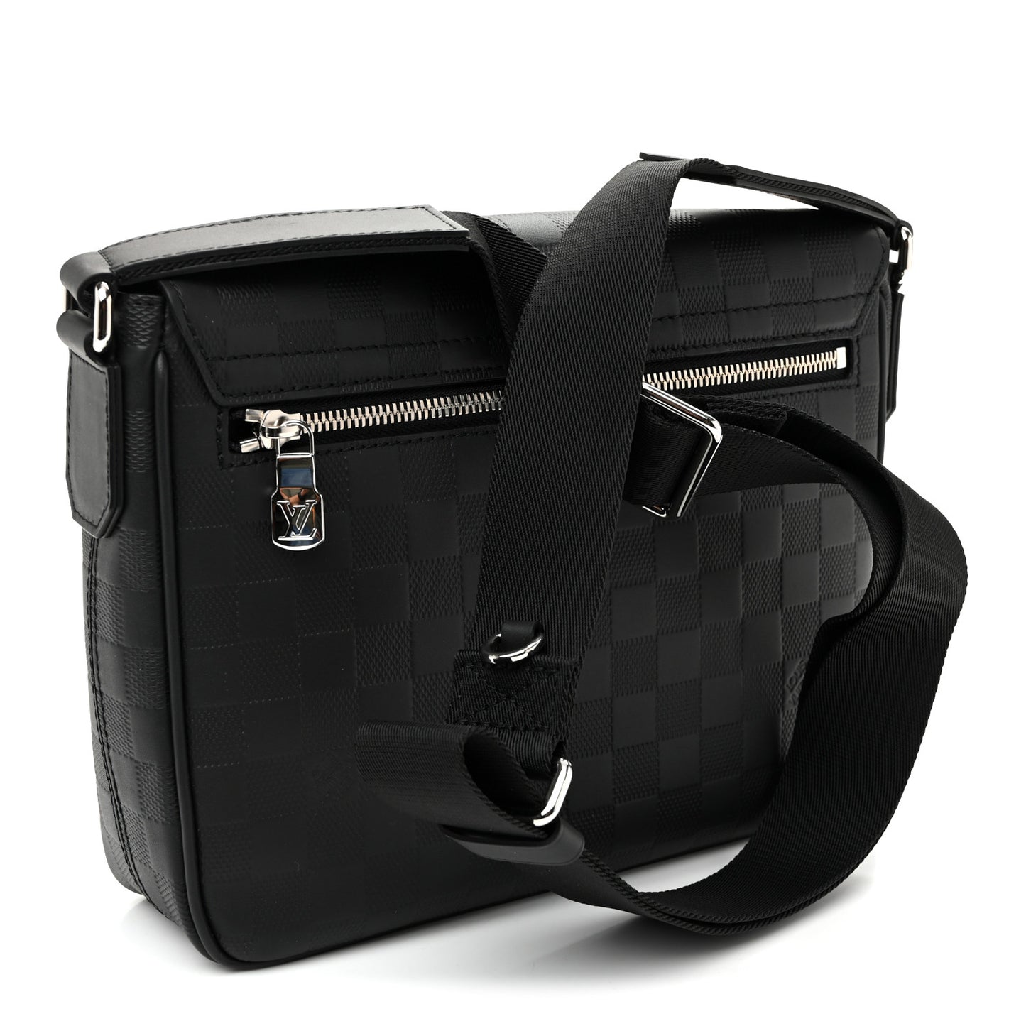 Damier Infini District PM Onyx