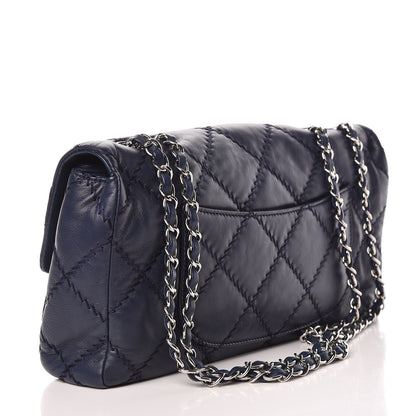 Chanel Lambskin Ultimate Stitch Flap Blue 3 of 10