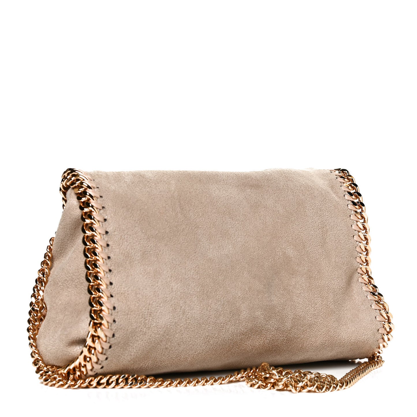 Mini Falabella Fold Over Tote Clotted Cream