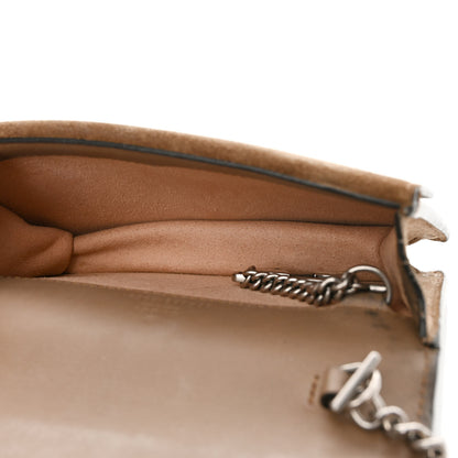 Gucci GG Supreme Monogram Super Mini Dionysus Shoulder Bag Taupe 5 of 12