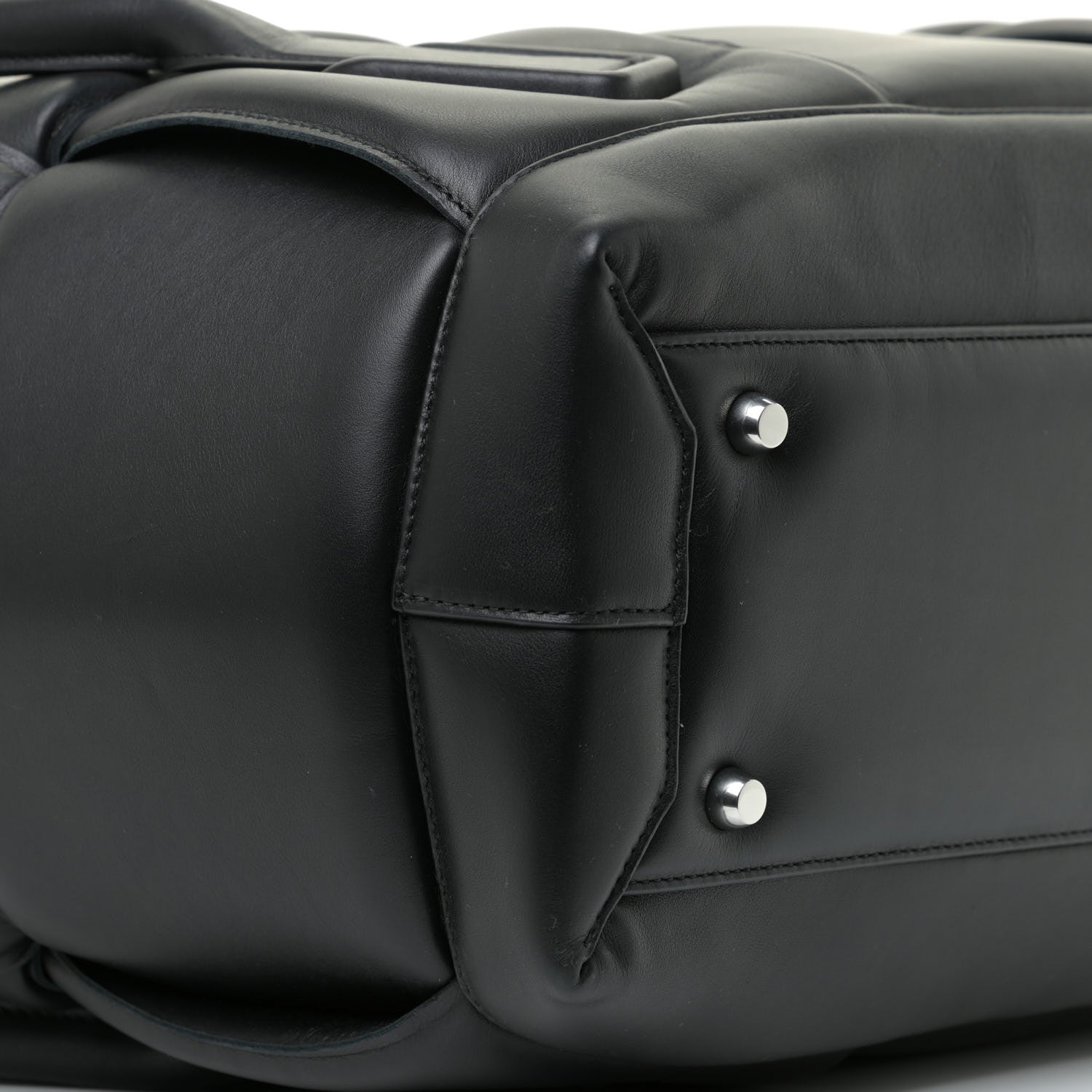 Bottega Veneta Nappa Maxi Intrecciato Padded Large Arco Black 5 of 11