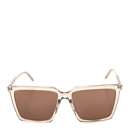 Saint Laurent Transparent Acetate SL 474 Sunglasses Brown 2 of 7