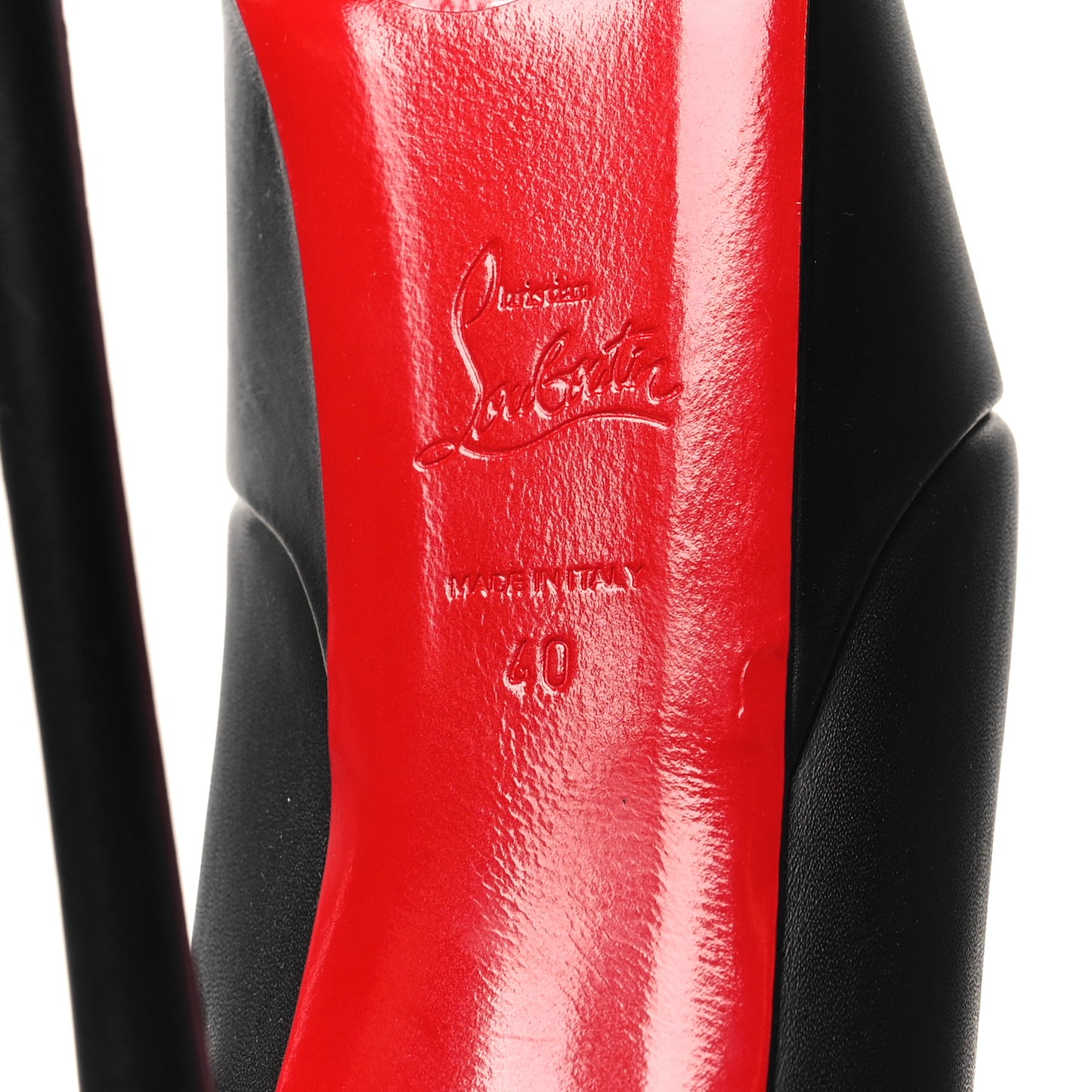 Calfskin Dolly Alta Booty 160 Ankle Boots 40 Black