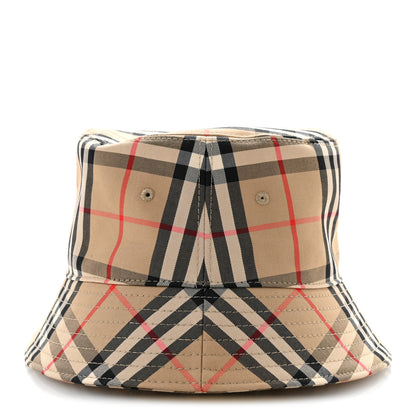 Burberry Technical Cotton Vintage Check Bucket Hat S Archive Beige 4 of 10
