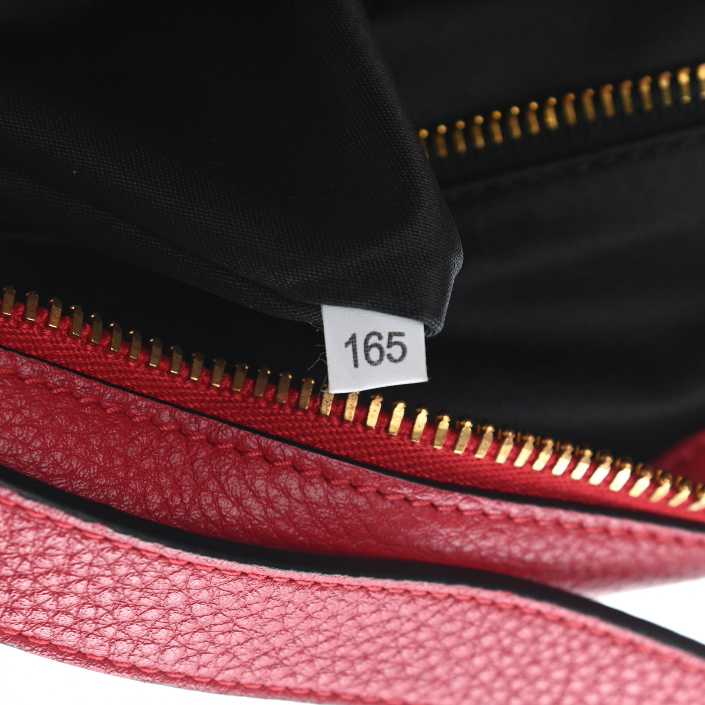 Calfskin Satchel Red