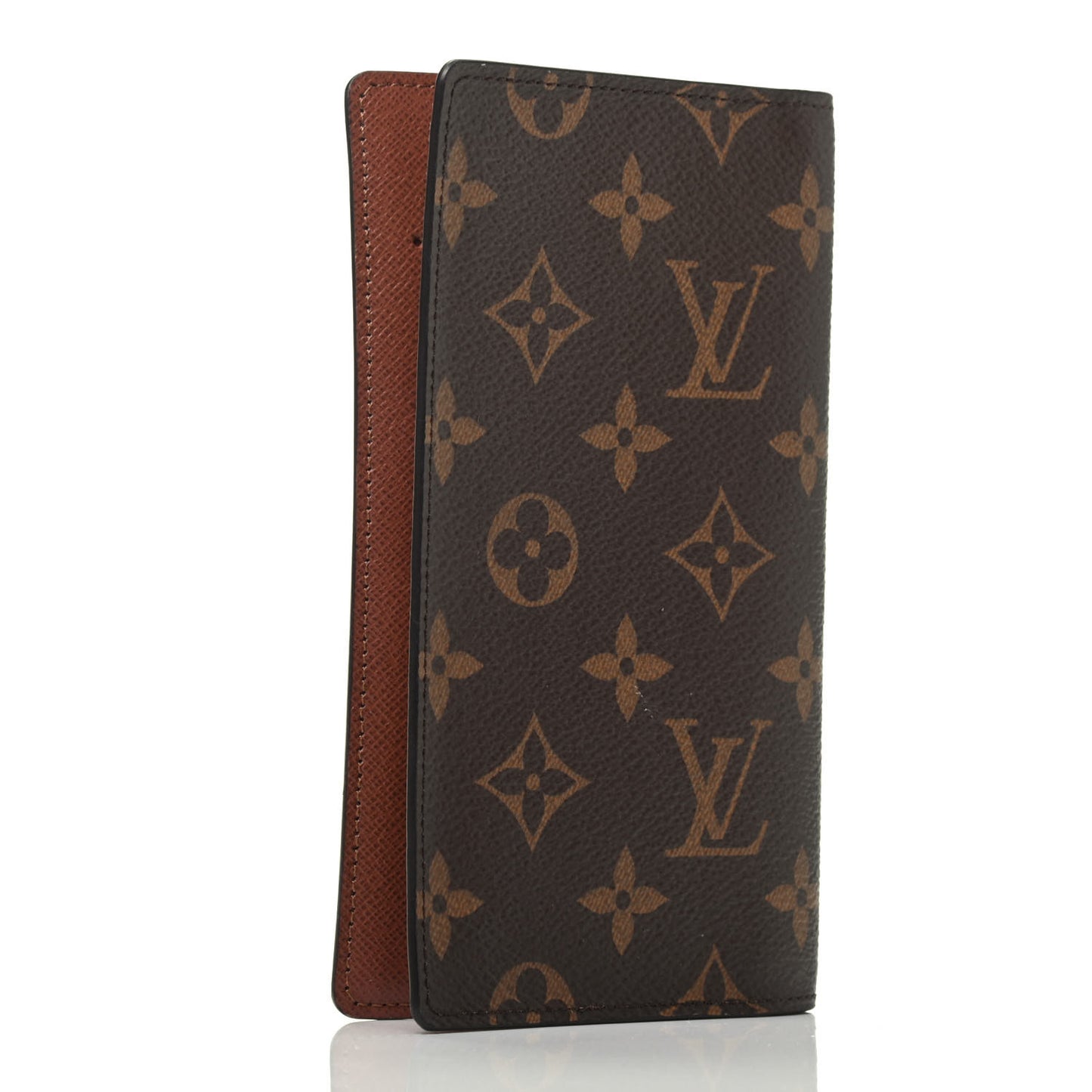 Monogram Checkbook Holder Case Wallet