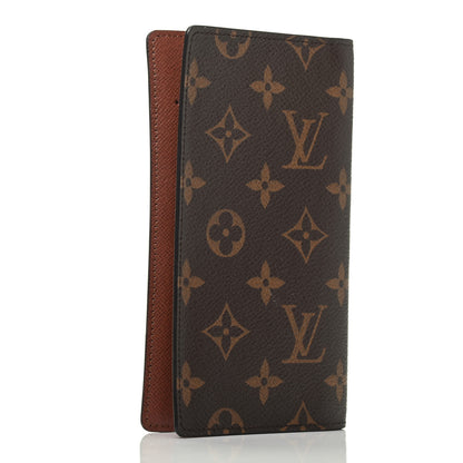 Louis Vuitton Monogram Checkbook Holder Case Wallet 2 of 4