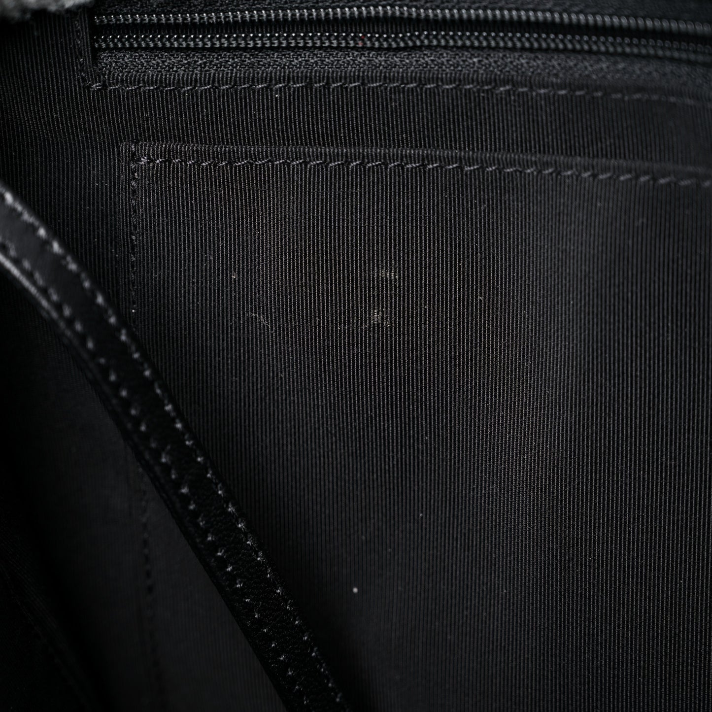 Shearling Lambskin Fluffy Tartan Shopping Bag Black White