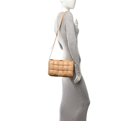 Bottega Veneta Nappa Maxi Intreccio Padded Cassette Crossbody Bag Almond 2 of 11