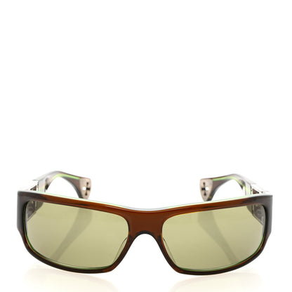 Chrome Hearts REJECTED Sunglasses Brown Green 2 of 7