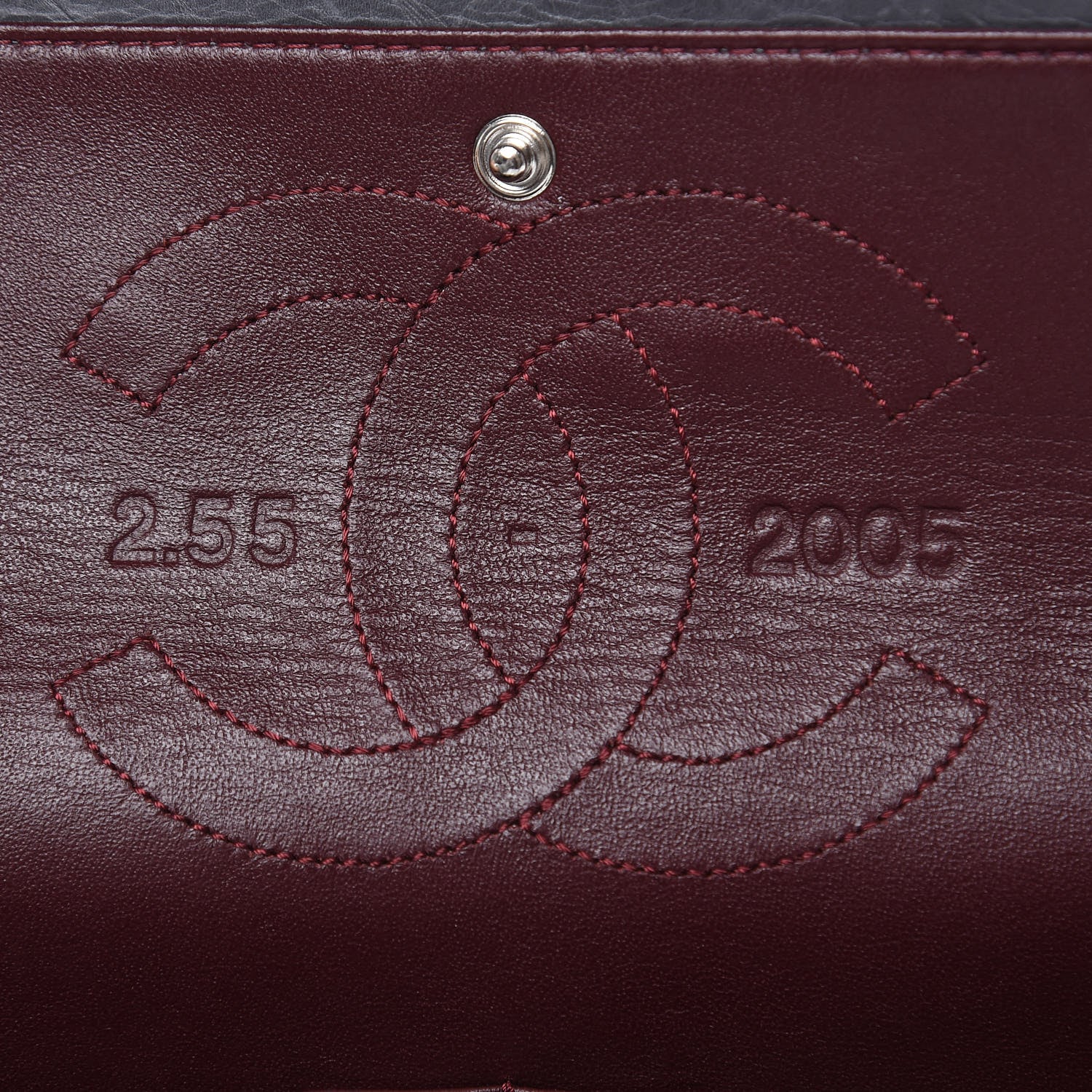 Chanel Aged Calfskin Quilted 50th Anniversary 2.55 Reissue Flap 226 Grey 16 of 18