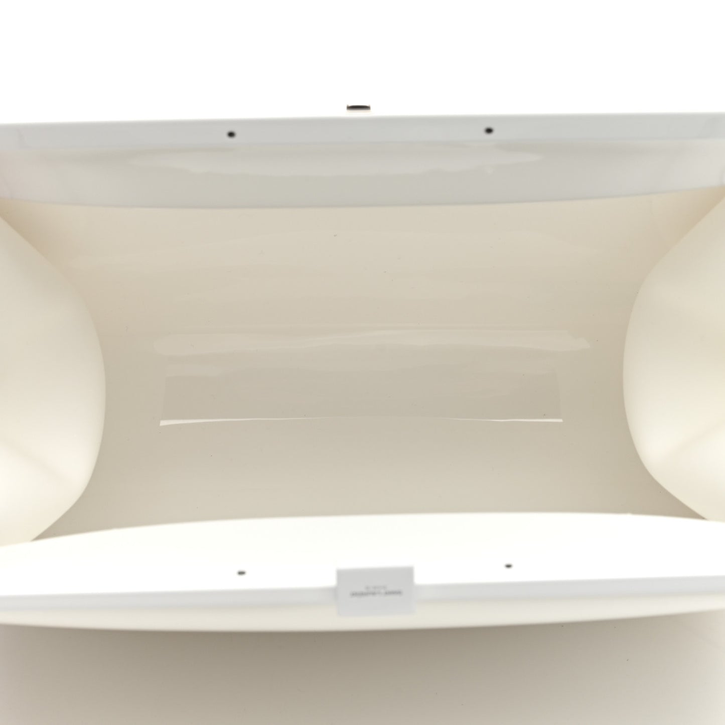 Vinyl Le-Anne Marie Shoulder Bag White Powder
