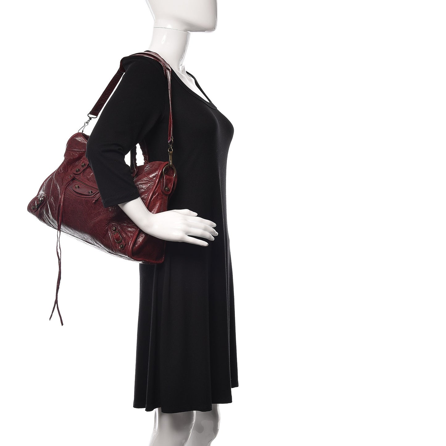 Agneau Classic Hardware City Rouge Grenat