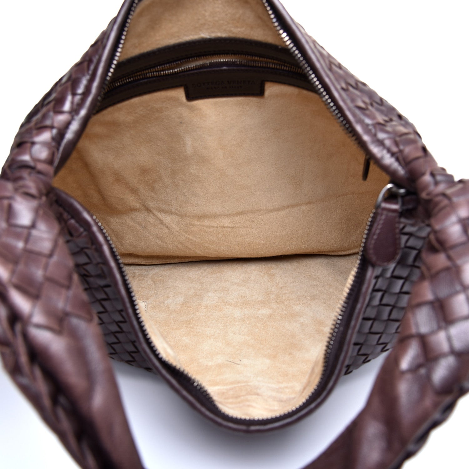 Bottega Veneta Nappa Intrecciato Large Veneta Hobo Ebano 5 of 10