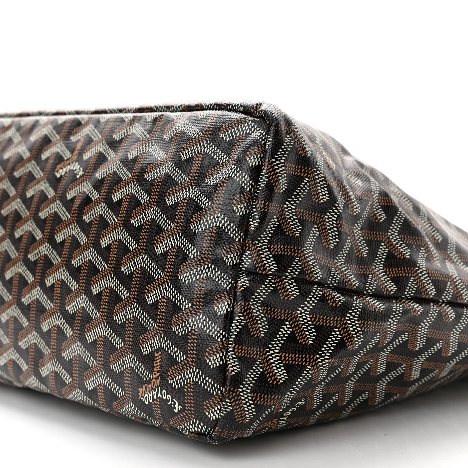 Goyard Goyardine Saint Louis PM Black Gold 9 of 9