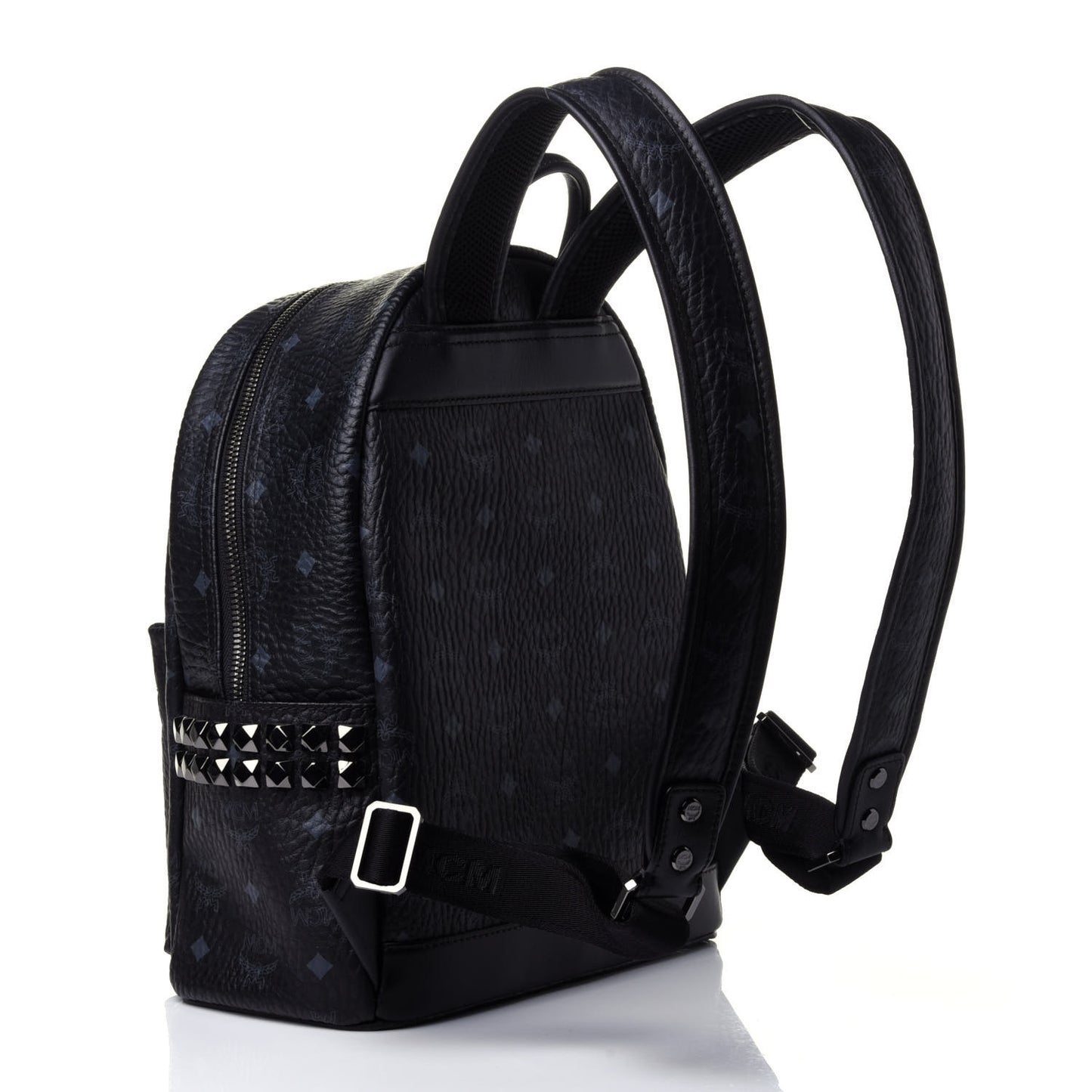 Visetos Small Side Stud Stark Backpack Black