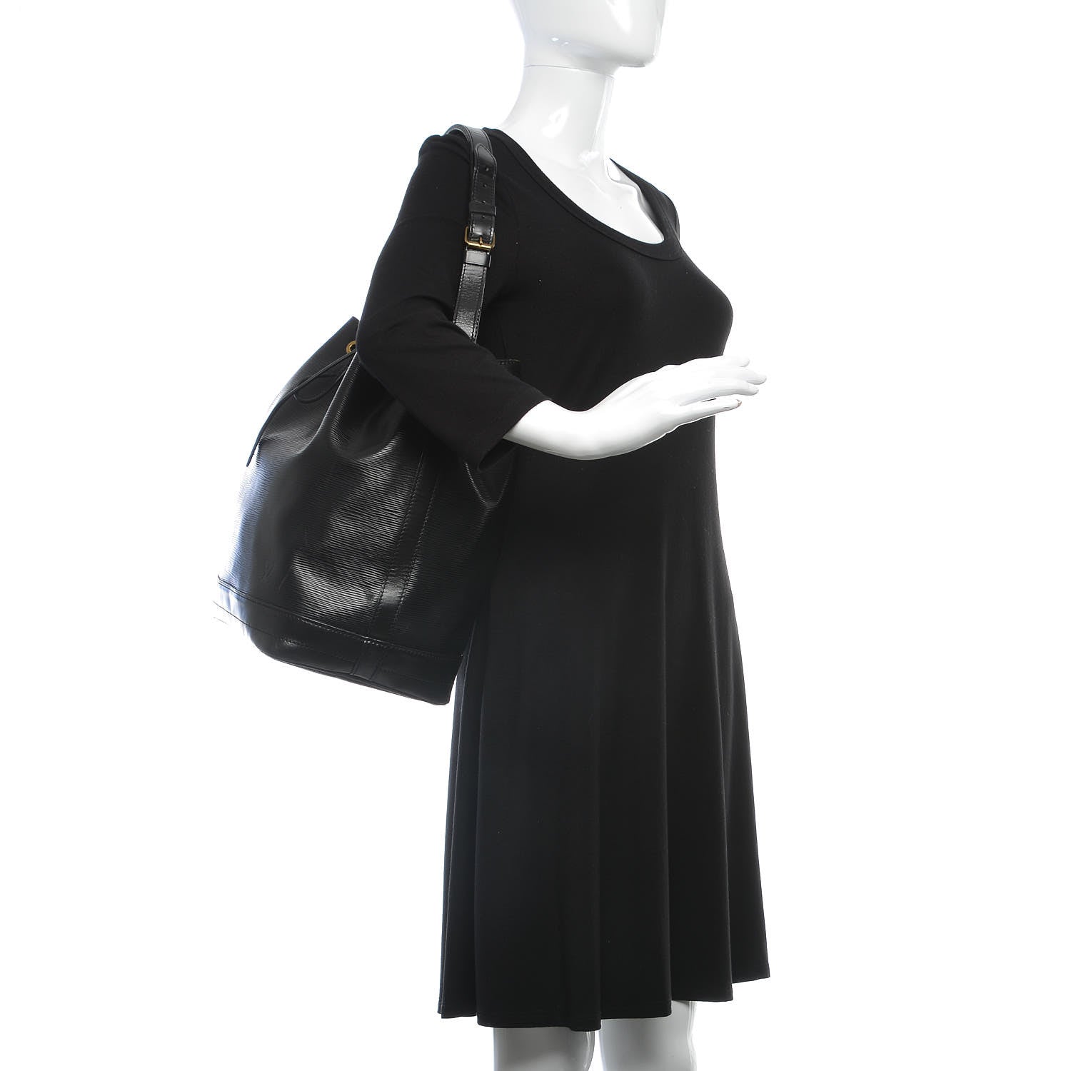 Louis Vuitton Epi Noe Black 2 of 8