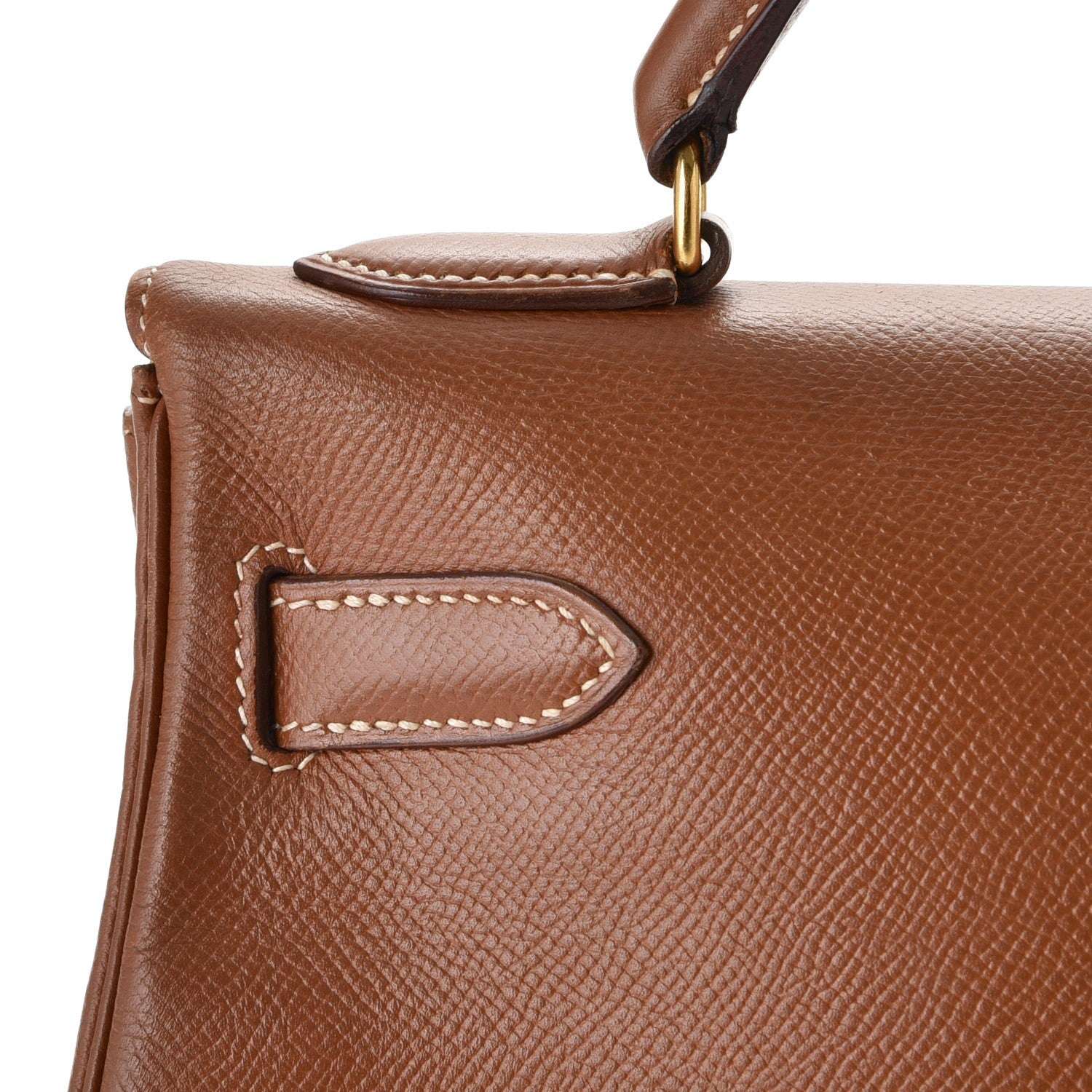 Hermes Courchevel Kelly Retourne 32 Gold 33 of 44