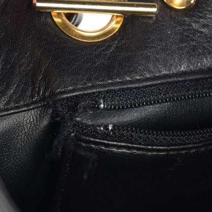 Chanel Lambskin Shopping Tote Black 13 of 17