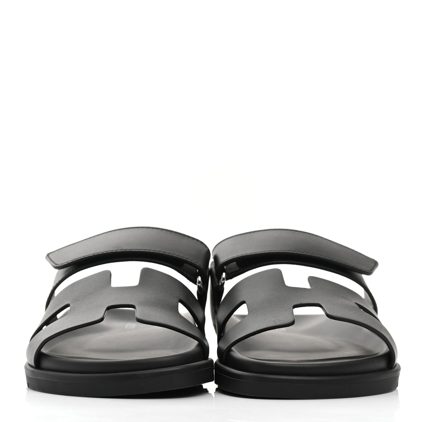 Calfskin Womens Chypre Sandals 35 Black