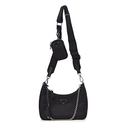 Prada Nylon Re-Edition 2005 Shoulder Bag Black 1 of 14