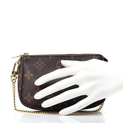 Louis Vuitton Monogram Mini Pochette Accessories 2 of 10