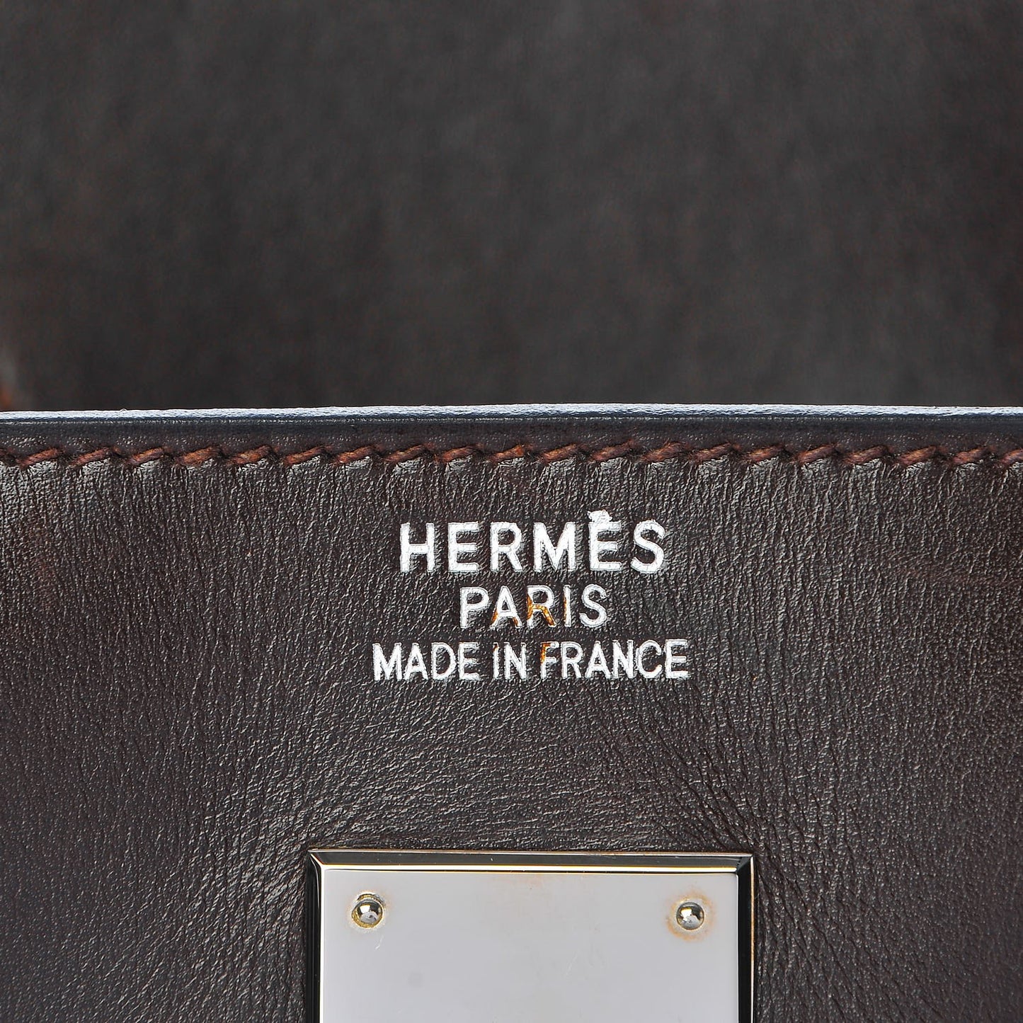 Box HAC Birkin 32 Chocolate