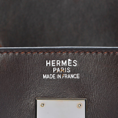 Hermes Box HAC Birkin 32 Chocolate 16 of 32