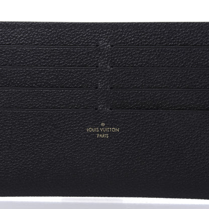 Louis Vuitton Calfskin Felicie Chain Wallet Card Holder Insert Black 10 of 10