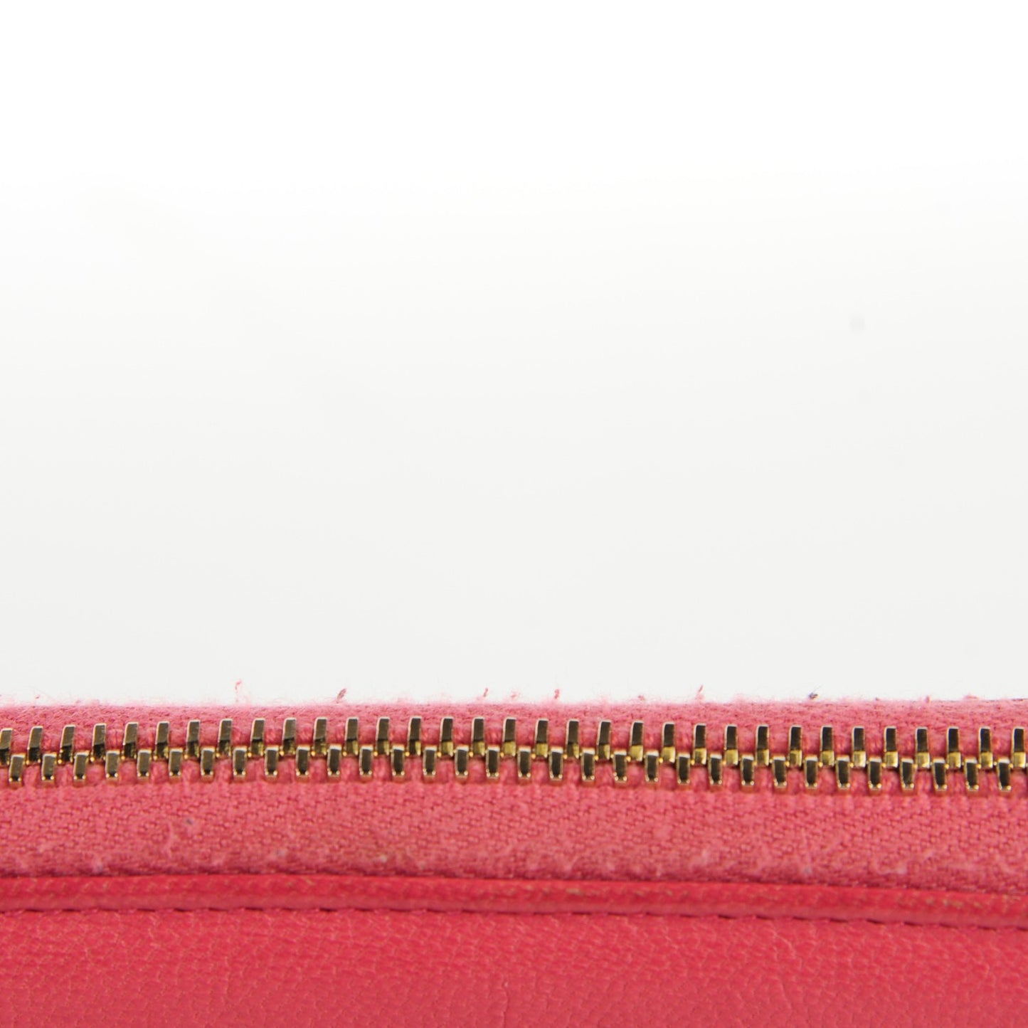 Chevre Belle De Jour Zip Around Wallet Pink