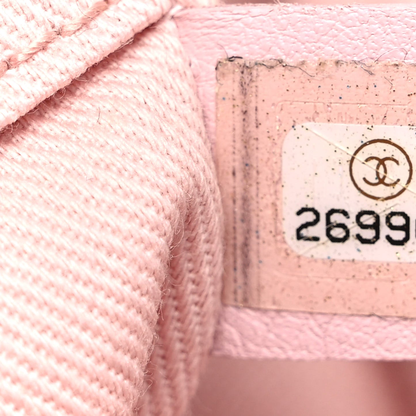 Lurex Boucle Small Deauville Tote Pink