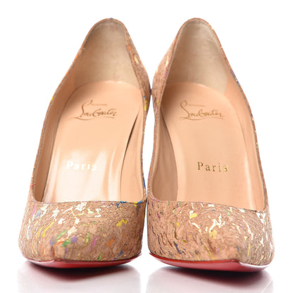 Christian Louboutin Liege Lame Decoltish 100 Pumps 36 Multicolor 2 of 10