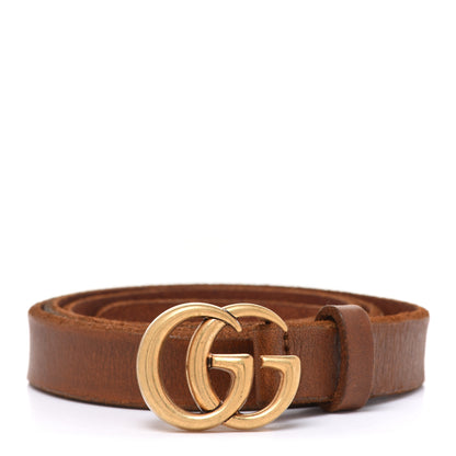 Gucci Faded Calfskin Double G 20mm Belt 85 34 Cuir 1 of 5