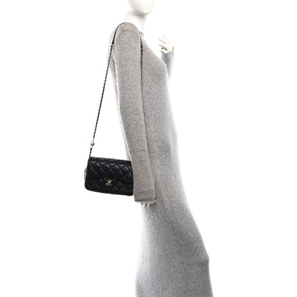 Chanel Lambskin Quilted Small My Precious Flap Black 2 of 8