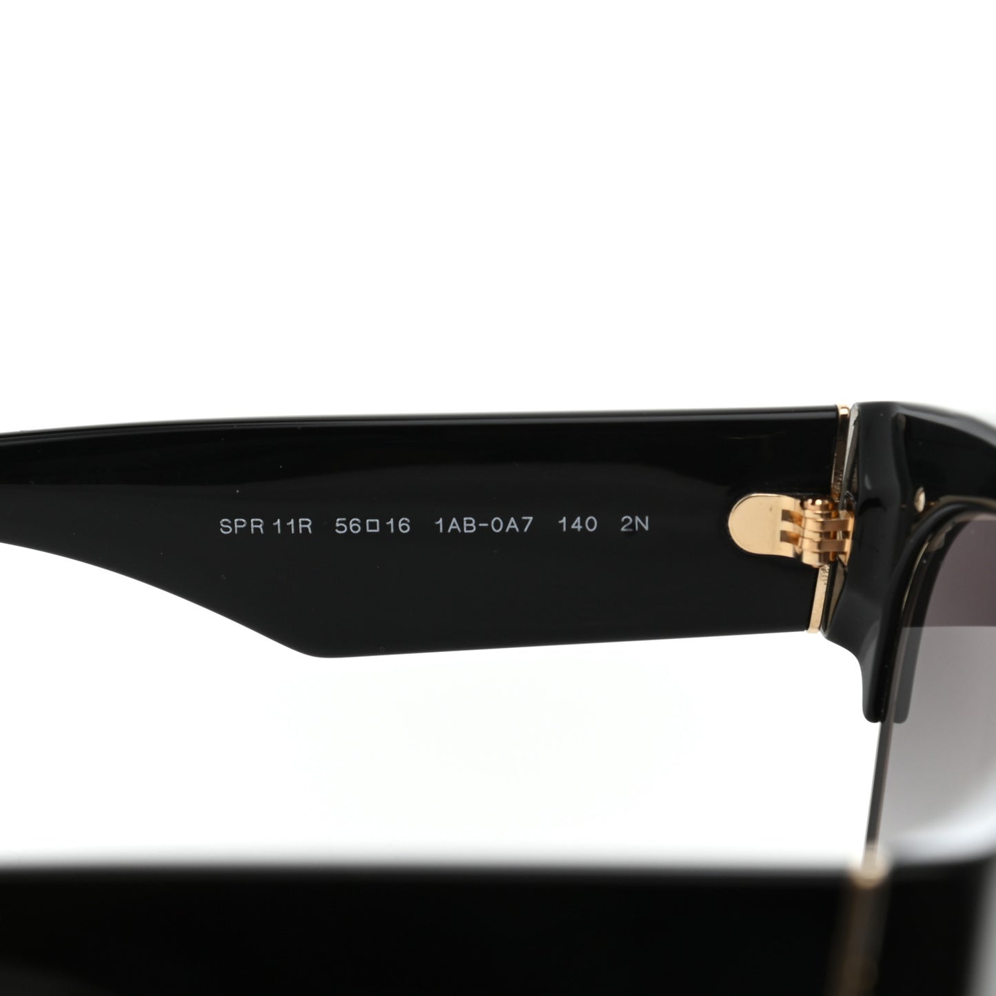 Acetate Sunglasses SPR 11R Black