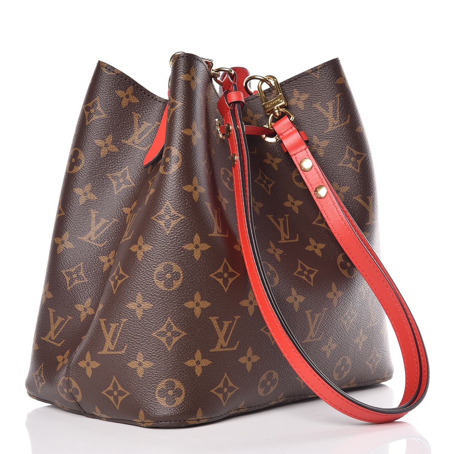 Louis Vuitton Monogram Neonoe MM Coquelicot 3 of 9