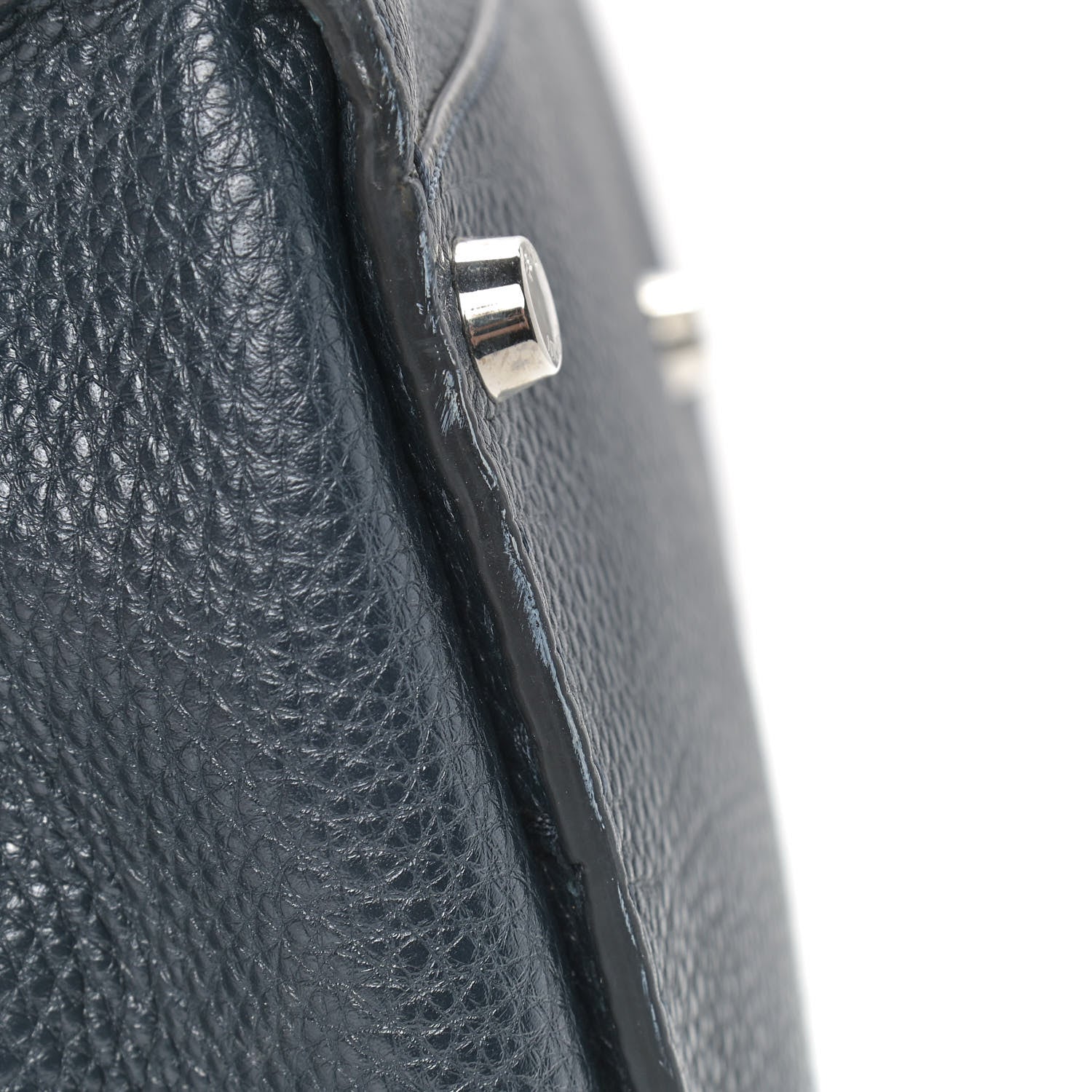 Fendi Cuoio Romano Selleria Monster Eyes Large Mens Peekaboo Iconic Essential Satchel Blue 12 of 13