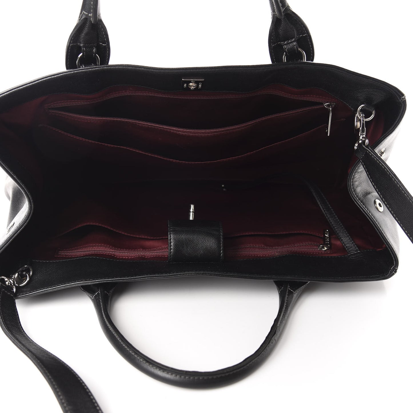 Caviar Cerf Executive Shopper Tote Black