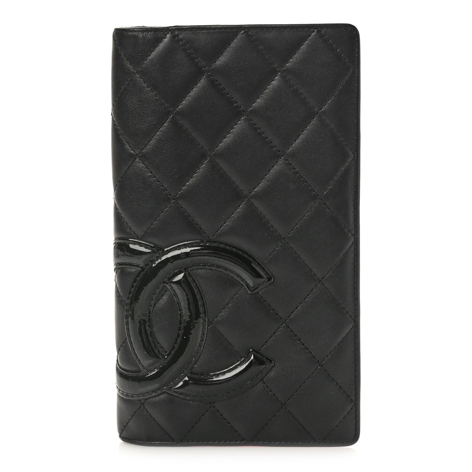 Chanel Calfskin Quilted Cambon Yen Wallet Black 1 of 10