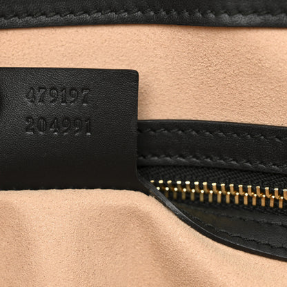 Gucci GG Supreme Monogram Bees Medium Padlock Tote Beige Oro Black 7 of 11