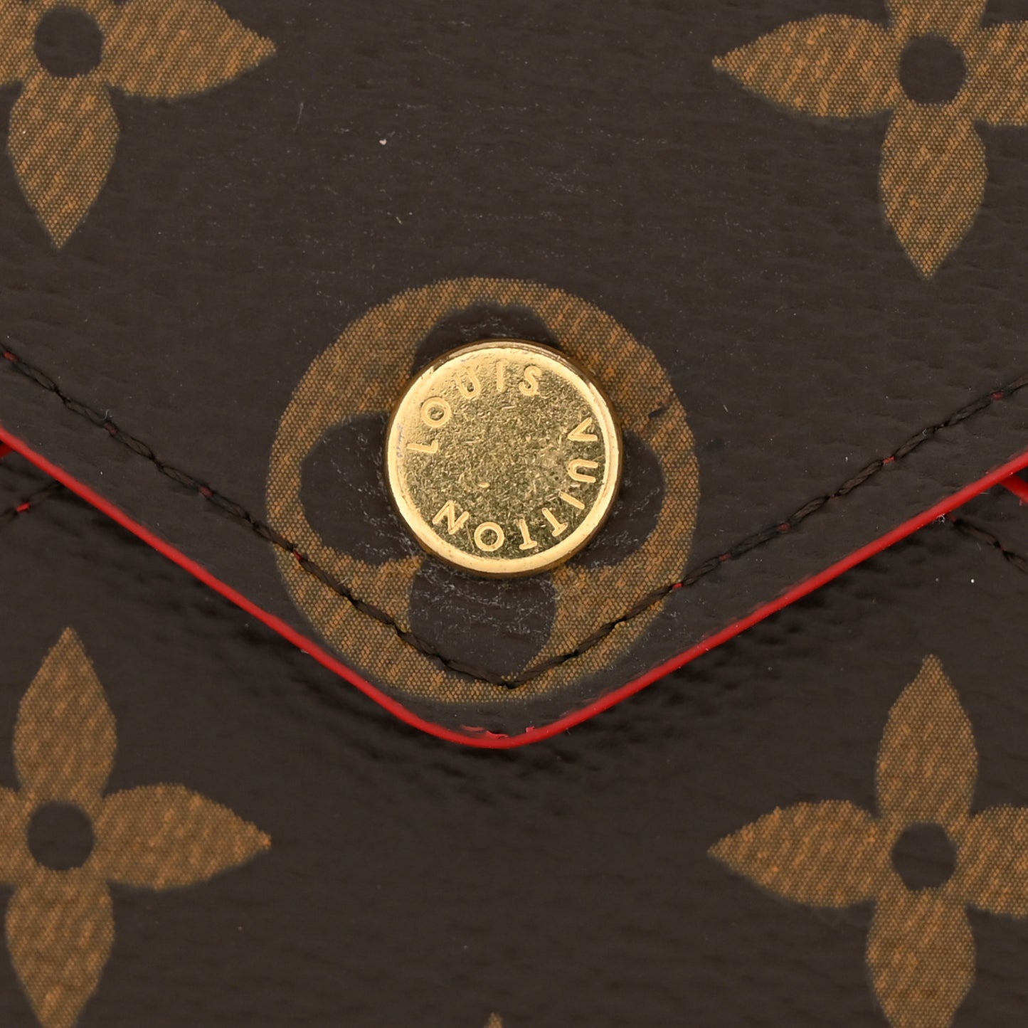 Monogram Medium Kirigami Pochette Insert Coquelicot