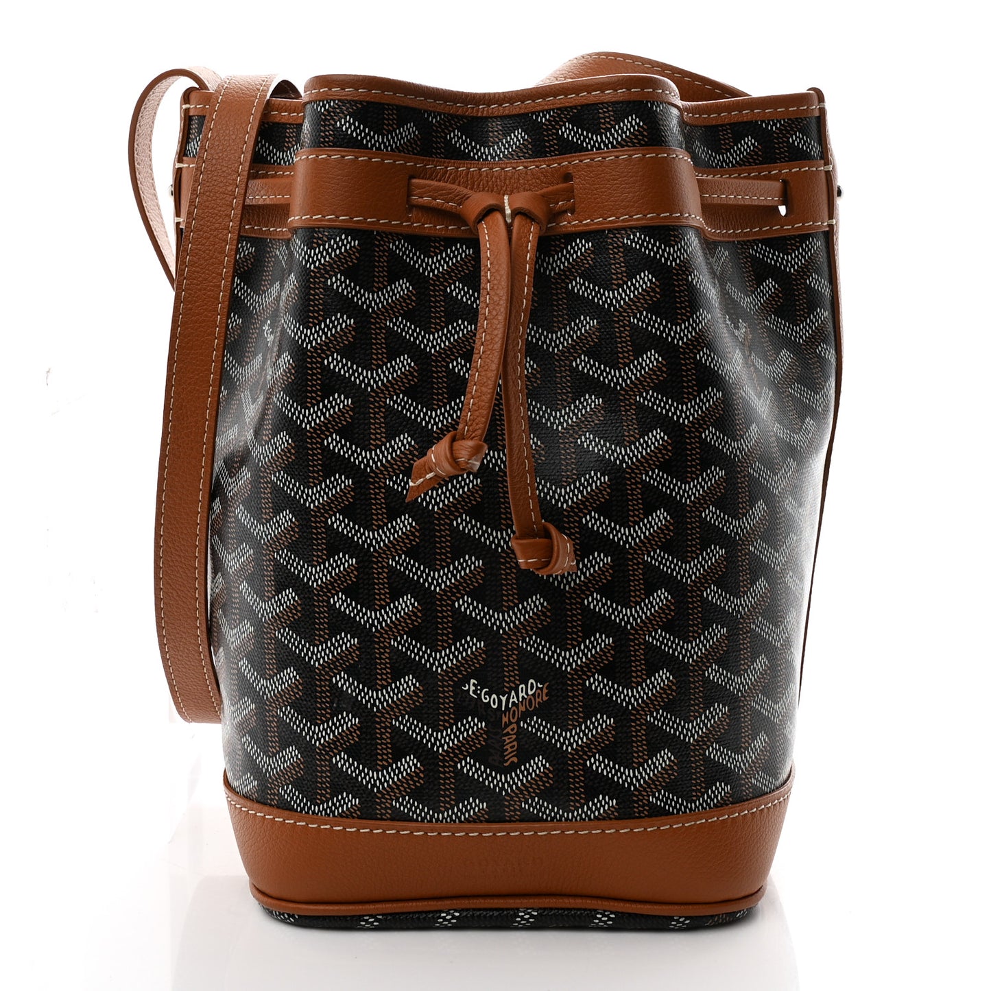 Goyardine Petit Flot Black Gold