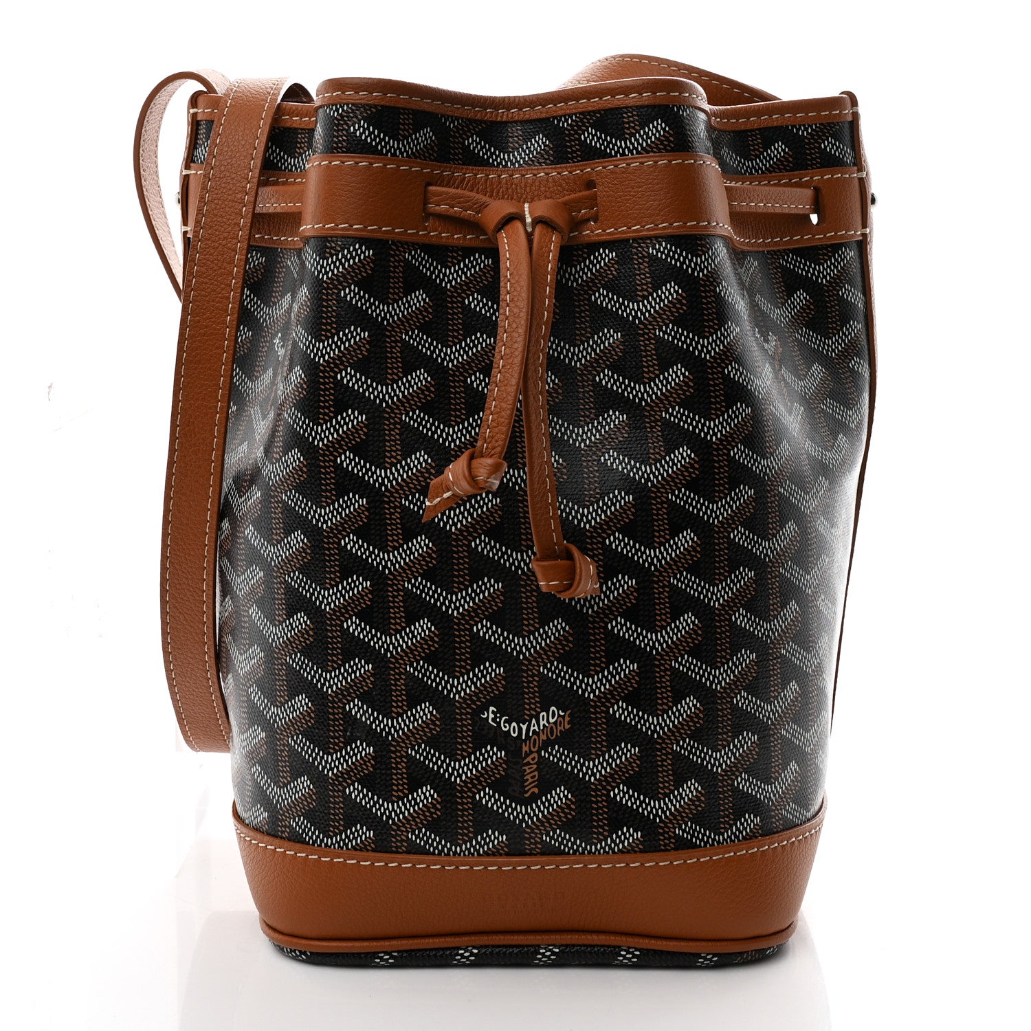 Goyard Goyardine Petit Flot Black Gold 1 of 10