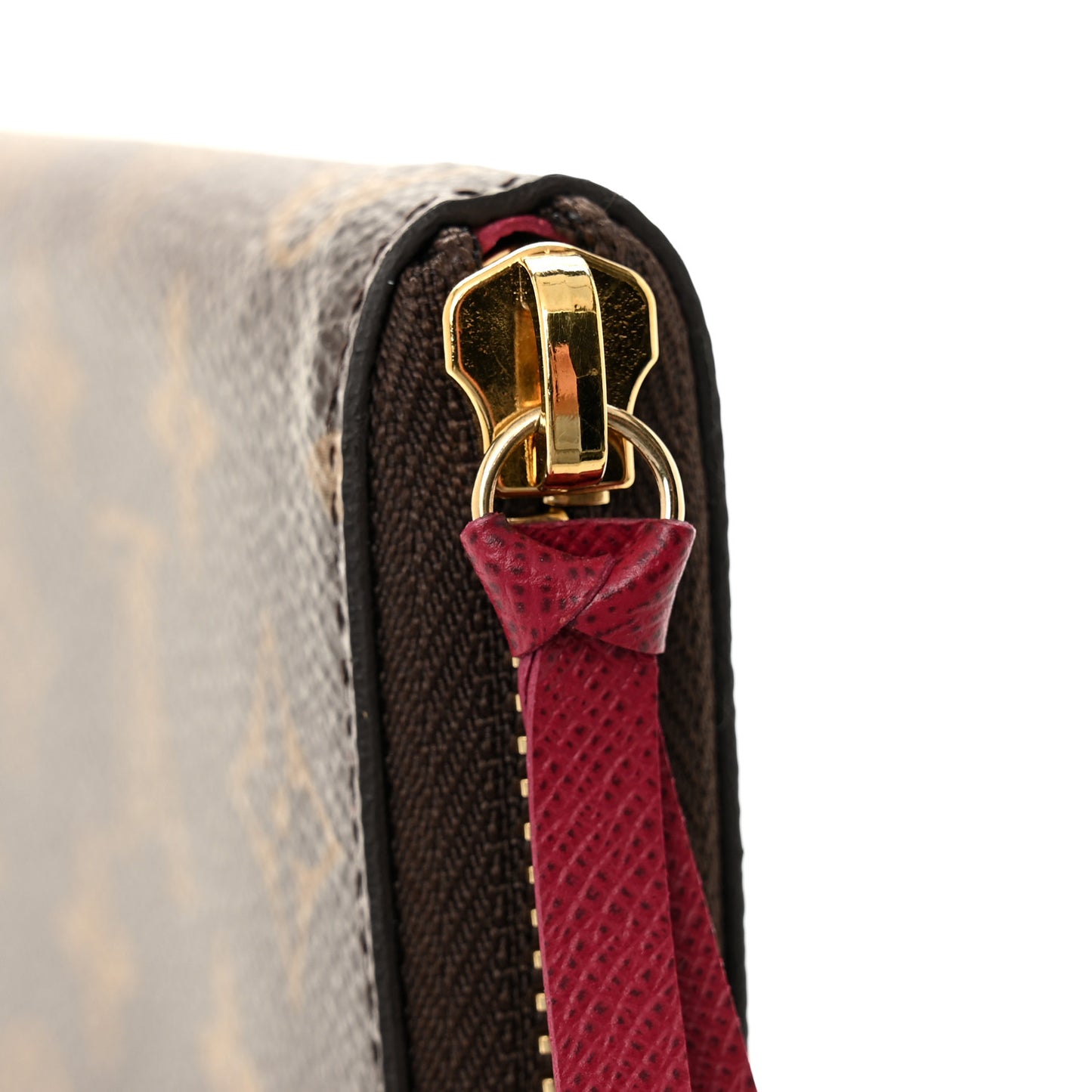 Monogram Clemence Wallet Fuchsia