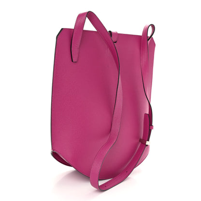 Hermes Epsom Shiny Niloticus Crocodile Touch Baton de Craie 30 Rose Pourpre Sheherazade 3 of 11
