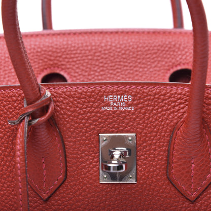 Hermes Togo Birkin 25 Rouge Vif 21 of 31