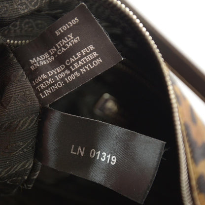Prada Calf Hair Leopard Print Bag 6 of 7