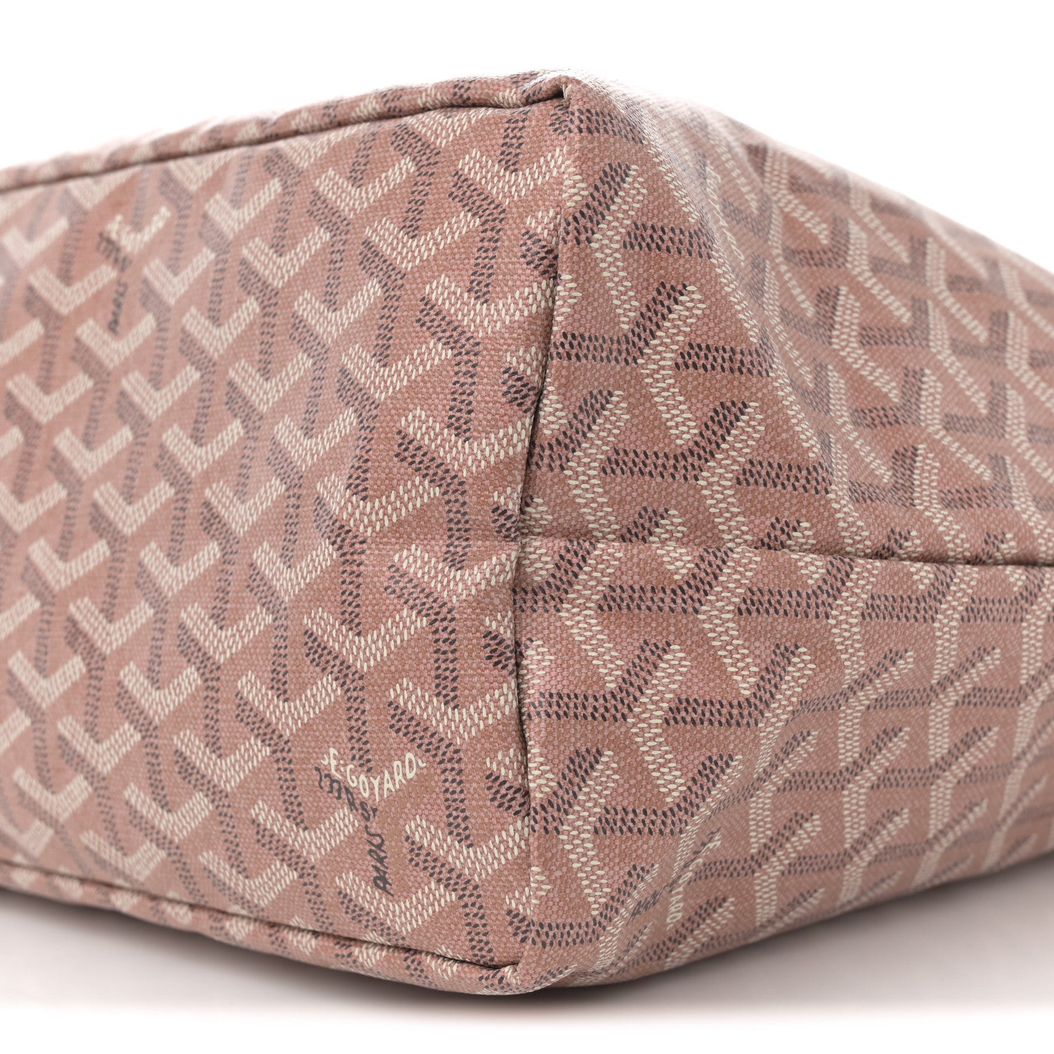 Goyard Iridescent Goyardine Saint Louis PM Pearly Coral 21 of 21