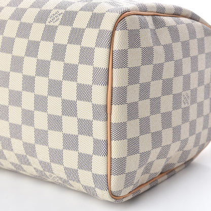 Louis Vuitton Damier Azur Speedy 30 9 of 9